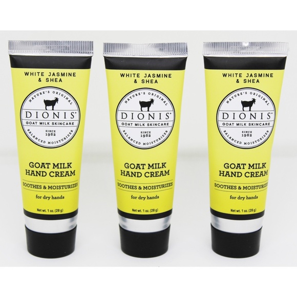 Dionis Other - NEW Dionis Goat milk hand cream - White Jasmine & Shea Set of 3